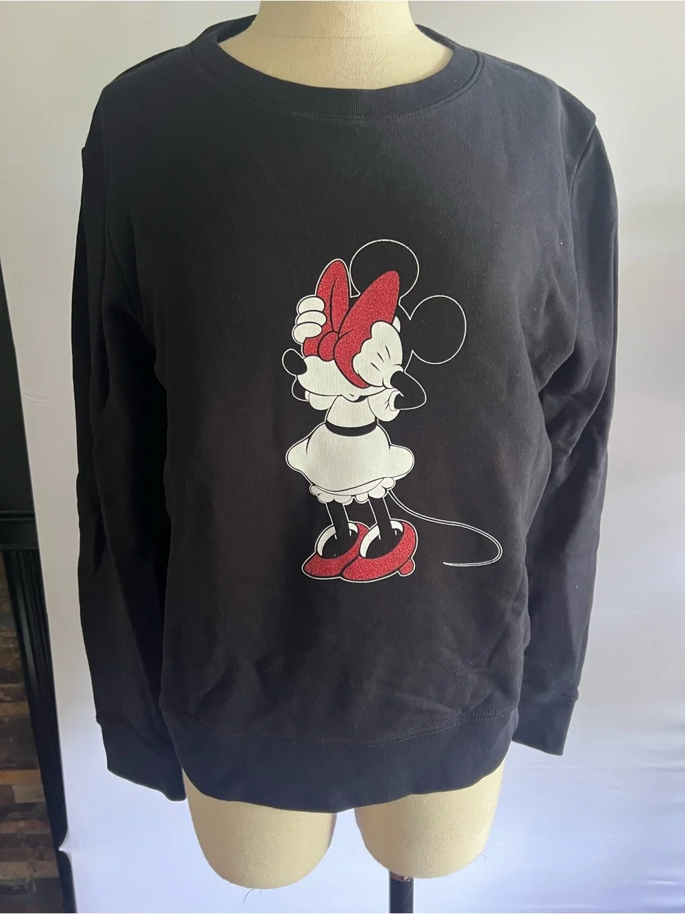 kate spade Black Disney x kate spade crewneck Top size M